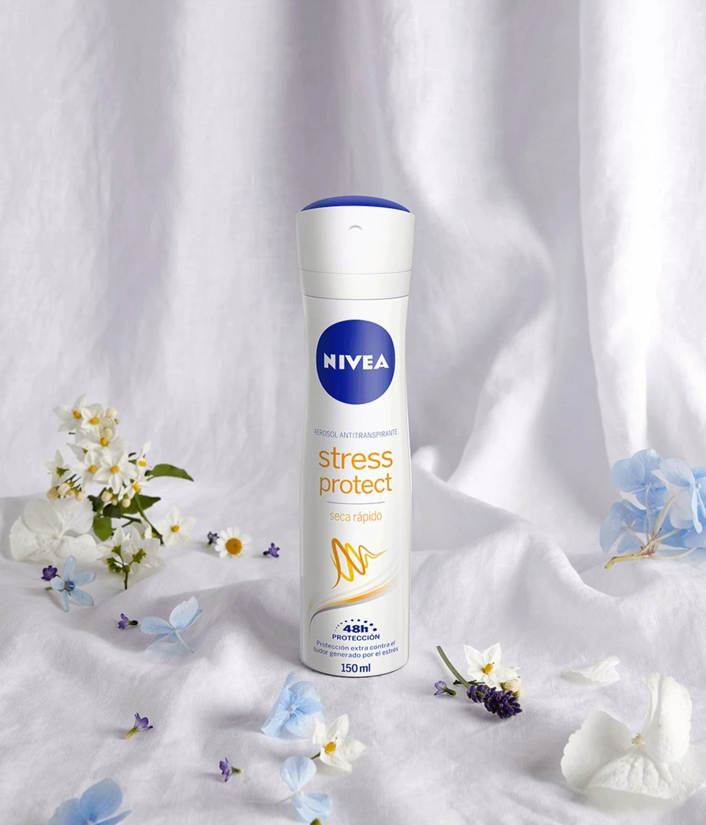 NIVEA Stress Protect - 6 X 150 Ml - Voordeelverpakking - Deodorant Spray 5 NIVEA Stress Protect - 6 X 150 Ml - Voordeelverpakking - Deodorant Spray - Afbeelding 3