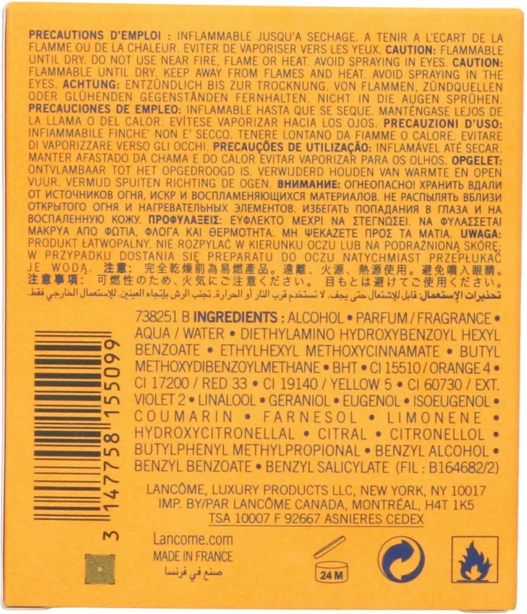 Lancôme Poême 30 Ml - Eau De Parfum - Damesparfum 7 Lancôme Poême 30 Ml - Eau De Parfum - Damesparfum - Afbeelding 5