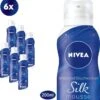 NIVEA Silk Mousse Crème Care - 6 X 200 Ml - Voordeelverpakking - Doucheschuim 1 NIVEA Silk Mousse Crème Care - 6 X 200 Ml - Voordeelverpakking - Doucheschuim -Cosmetica Winkel 1146x1200