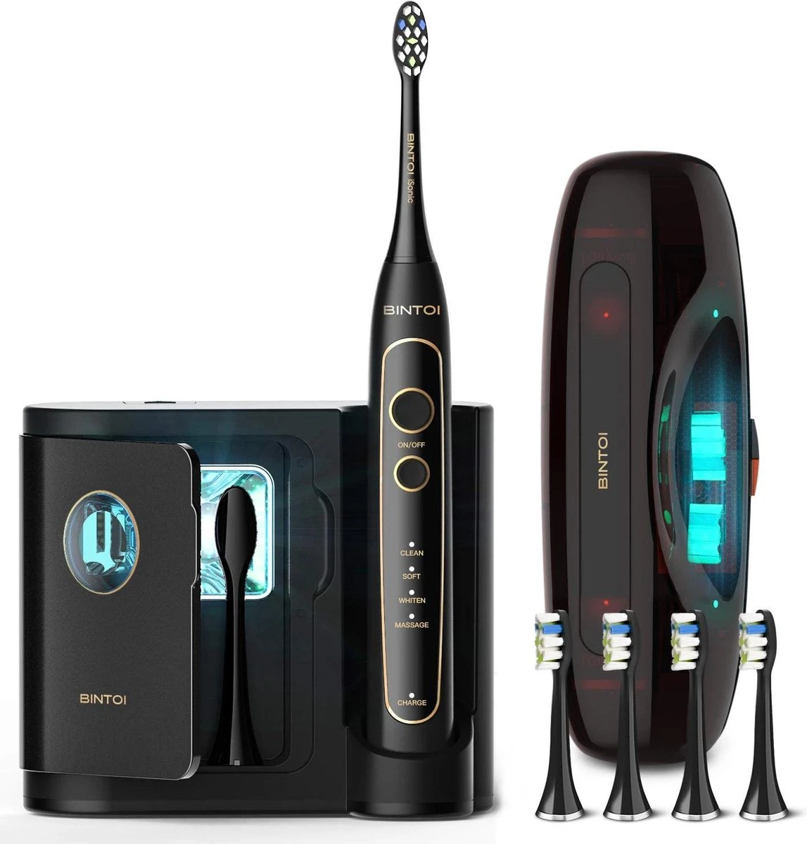 Bintoi® ISonic UV D600 - Elektrische Tandenborstel Met UV-Sterilisator 3 Bintoi® ISonic UV D600 - Elektrische Tandenborstel Met UV-Sterilisator