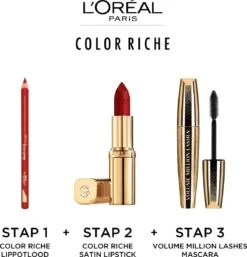 L’Oréal Paris Make-Up Designer Color Riche Satin Lipstick - 231 Sepia Silk - Nude - Verzorgende Lippenstift Met Arganolie Voor Een Comfortabel Gevoel - 4,54 Gr 21 L’Oréal Paris Make-Up Designer Color Riche Satin Lipstick - 231 Sepia Silk - Nude - Verzorgende Lippenstift Met Arganolie Voor Een Comfortabel Gevoel - 4,54 Gr -Cosmetica Winkel 1154x1200