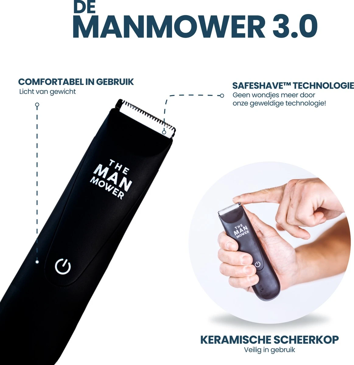 BALZY BushBuster 3.0 - Trimmer - Scheerapparaat - Haartrimmer - Bodygroomer - SafeShave Technologie - Waterdicht - Veilig Scheren - Oplaadbaar 9 BALZY BushBuster 3.0 - Trimmer - Scheerapparaat - Haartrimmer - Bodygroomer - SafeShave Technologie - Waterdicht - Veilig Scheren - Oplaadbaar - Afbeelding 7