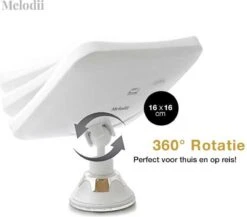 Melodii ML10X - Make Up Spiegel Met LED Verlichting - Scheerspiegel - 10x Vergroting - Met Tru-Daylight Verlichting - Voor Hem En Voor Haar -Cosmetica Winkel 1200x1055