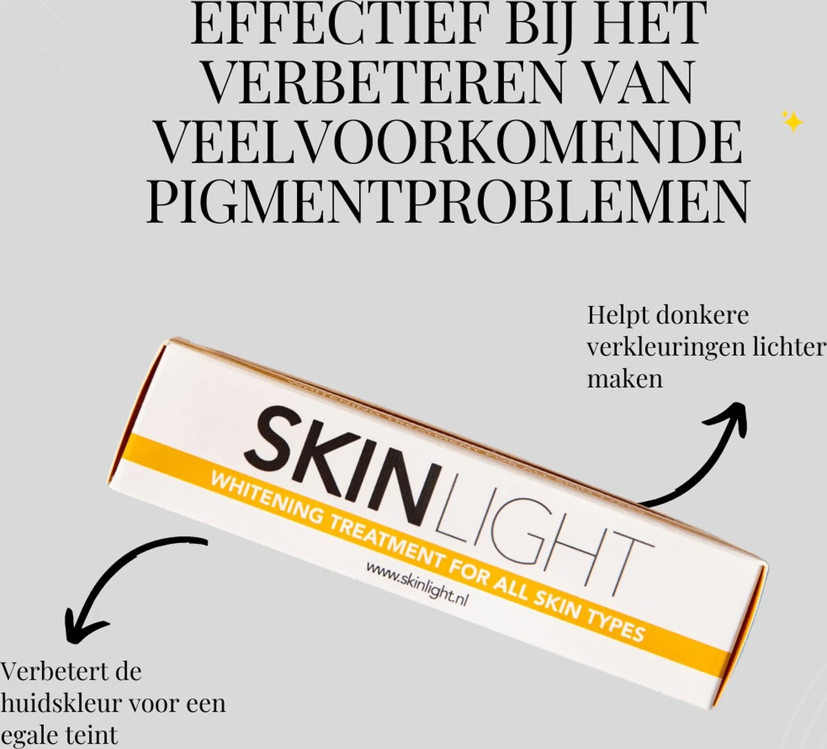 Skinlight Huidbleekcreme - 60ml - Alle Huidtypes - Maakt De Huid Tot 3 Tinten Lichter 4 Skinlight Huidbleekcreme - 60ml - Alle Huidtypes - Maakt De Huid Tot 3 Tinten Lichter - Afbeelding 2