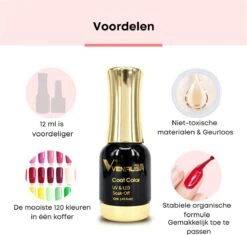 Venalisa 120 Set | 12ml Per Stuk | Professionele Set | Gellak Nagellak | Inclusief Koffer | Polygel | Polygel Kleuren | Polygel Nagels | Polygel Kit -Cosmetica Winkel 1200x1143