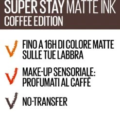 Maybelline SuperStay Matte Ink Lipstick Coffee Collection Limited Edition - 265 Caramel Collector - Nude Lippenstift - 5 Ml -Cosmetica Winkel 1200x1157 1