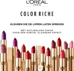 L’Oréal Paris Make-Up Designer Color Riche Satin Lipstick - 231 Sepia Silk - Nude - Verzorgende Lippenstift Met Arganolie Voor Een Comfortabel Gevoel - 4,54 Gr 19 L’Oréal Paris Make-Up Designer Color Riche Satin Lipstick - 231 Sepia Silk - Nude - Verzorgende Lippenstift Met Arganolie Voor Een Comfortabel Gevoel - 4,54 Gr -Cosmetica Winkel 1200x1158 1