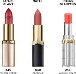 L'Oréal Paris Make-Up Designer Color Riche Matte Addiction - 652 Stone - Lipstick -Cosmetica Winkel 1200x1161