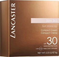 Lancaster Sun 365 Compact Bronzing Creme SPF 30 - 03 Golden Glow - 10 G -Cosmetica Winkel 1200x1170 2
