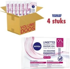 Nivea 3 In 1 Verzachtende Reinigingsdoekjes - Droge En Gevoelige Huid - Zonder Alcohol - 4 X 40 Stuks 9 Nivea 3 In 1 Verzachtende Reinigingsdoekjes - Droge En Gevoelige Huid - Zonder Alcohol - 4 X 40 Stuks -Cosmetica Winkel 1200x1184 1