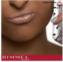 Rimmel London Provocalips Kiss Proof 16 Hr Liquid Lip - 700 Skinny Dipping - 7 Ml - Nude -Cosmetica Winkel 1200x1186