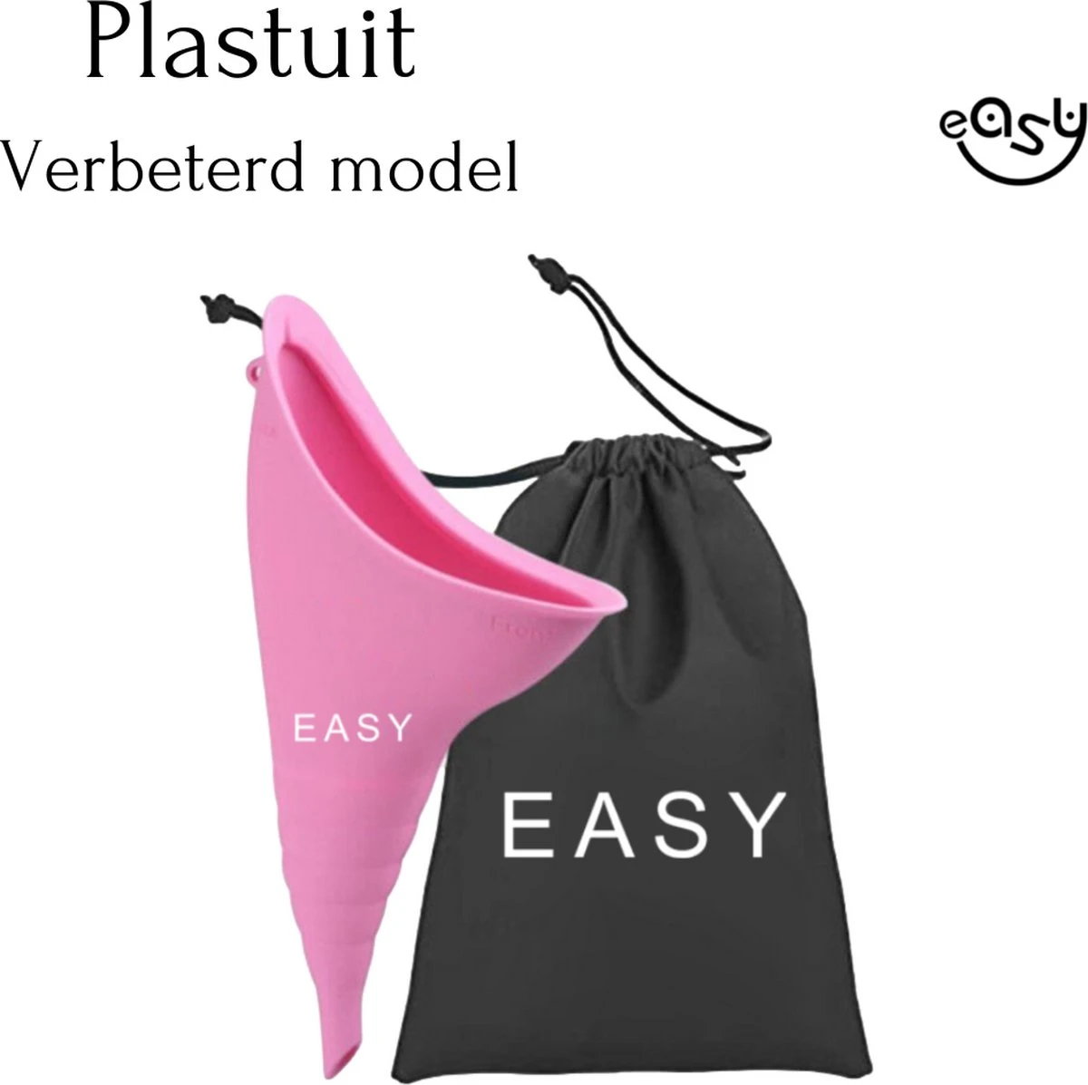 Plastuit - Plastuitje - Herbruikbaar - Verbeterd Model - Urinaal - Siliconen - Plastuit Voor Vrouwen 3 Plastuit - Plastuitje - Herbruikbaar - Verbeterd Model - Urinaal - Siliconen - Plastuit Voor Vrouwen