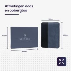 Skeraxo 8-delige Luxe Verschillende Tools - Professioneel Manicure Set & Pedicureset Met Nagelvijl & Nageltang – Behandeling Nagels En Huid -Cosmetica Winkel 1200x1197 7