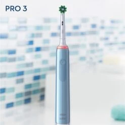 Oral B Oral-B Pro 3 - 3000 - Elektrische Tandenborstel - Ontworpen Door Braun - Blauw 25 Oral B Oral-B Pro 3 - 3000 - Elektrische Tandenborstel - Ontworpen Door Braun - Blauw -Cosmetica Winkel 1200x1198 8