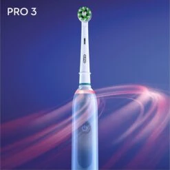 Oral B Oral-B Pro 3 - 3000 - Elektrische Tandenborstel - Ontworpen Door Braun - Blauw 35 Oral B Oral-B Pro 3 - 3000 - Elektrische Tandenborstel - Ontworpen Door Braun - Blauw -Cosmetica Winkel 1200x1198 9