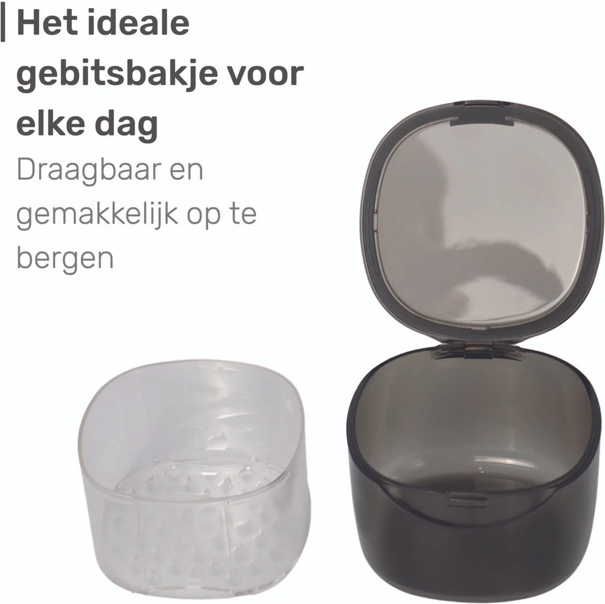 Gebitsbakje - Beugelbakje - Incl. Lekbakje - Roze - Voor - Beugel - Kunstgebit - Prothese - Beugelbakje - Beugeldoosje - Bakje 7 Gebitsbakje - Beugelbakje - Incl. Lekbakje - Roze - Voor - Beugel - Kunstgebit - Prothese - Beugelbakje - Beugeldoosje - Bakje - Afbeelding 5