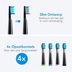 LifeGoods Opzetborstels - Voor Elektrische Tandenborstel - 4 Stuks - Zwart/Blauw 10 LifeGoods Opzetborstels - Voor Elektrische Tandenborstel - 4 Stuks - Zwart/Blauw -Cosmetica Winkel 1200x1199 3