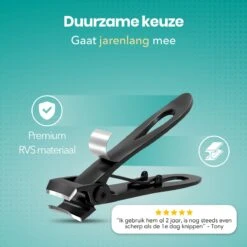 FreshDragon Nagelknipper Set Met Nagelvijl - Nagelset Tegen Kalknagels - Nageltang - Teennagelknipper -Cosmetica Winkel 1200x1200 146