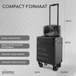 PIXMY® - MT130-S - Make Up Koffer - Cosmetica Koffer - DESIGN -Cosmetica Winkel 1200x1200 172