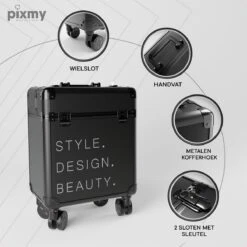 PIXMY® - MT130-S - Make Up Koffer - Cosmetica Koffer - DESIGN -Cosmetica Winkel 1200x1200 175