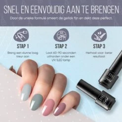 Gellak Starterspakket - Gellak - Gel Nagellak - Gellak Set - 6x8ML Kleuren - Nude Edition - Gellac - Nude Kleuren -Cosmetica Winkel 1200x1200 217