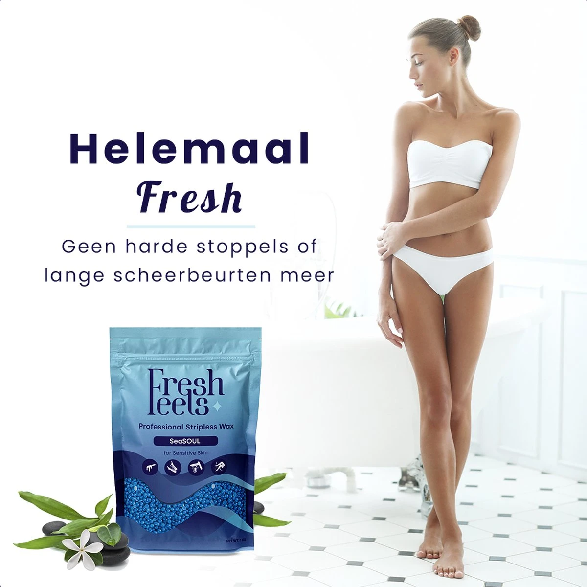 Freshfeels® Hard Wax Beans - Incl. 20x Wax Spatels - 1 KG - Voor Lichaam & Gezicht - Wax Parels - Wax Bonen - Wax Korrels - Voor Gevoelige Huid - Fijn/Grof Haar - Brazilian Hard Wax - Aqua Blauw 4 Freshfeels® Hard Wax Beans - Incl. 20x Wax Spatels - 1 KG - Voor Lichaam & Gezicht - Wax Parels - Wax Bonen - Wax Korrels - Voor Gevoelige Huid - Fijn/Grof Haar - Brazilian Hard Wax - Aqua Blauw - Afbeelding 2