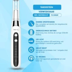 DEN-T® PRO U500 - Elektrische Sonische Tandsteen Verwijderaar - Wit 22 DEN-T® PRO U500 - Elektrische Sonische Tandsteen Verwijderaar - Wit -Cosmetica Winkel 1200x1200 355