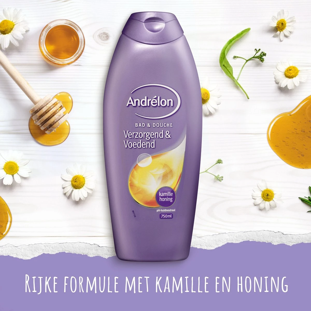 Andrélon 2in1 Bad & Douchegel - 6 X 750 Ml - Voordeelverpakking 8 Andrélon 2in1 Bad & Douchegel - 6 X 750 Ml - Voordeelverpakking - Afbeelding 6
