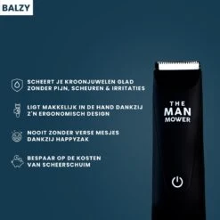 BALZY BushBuster 3.0 - Trimmer - Scheerapparaat - Haartrimmer - Bodygroomer - SafeShave Technologie - Waterdicht - Veilig Scheren - Oplaadbaar 19 BALZY BushBuster 3.0 - Trimmer - Scheerapparaat - Haartrimmer - Bodygroomer - SafeShave Technologie - Waterdicht - Veilig Scheren - Oplaadbaar -Cosmetica Winkel 1200x1200 376