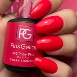 Pink Gellac - Ruby Pink - Gellak - Vegan - Roze - Glanzend - 15ml -Cosmetica Winkel 1200x1200 69