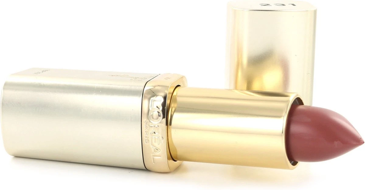 L’Oréal Paris Make-Up Designer Color Riche Satin Lipstick - 231 Sepia Silk - Nude - Verzorgende Lippenstift Met Arganolie Voor Een Comfortabel Gevoel - 4,54 Gr 4 L’Oréal Paris Make-Up Designer Color Riche Satin Lipstick - 231 Sepia Silk - Nude - Verzorgende Lippenstift Met Arganolie Voor Een Comfortabel Gevoel - 4,54 Gr - Afbeelding 2