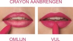 Maybelline SuperStay Ink Crayon Matte Lippenstift - 35 Treat Yourself - Roze -14 Gr -Cosmetica Winkel 1200x677 1