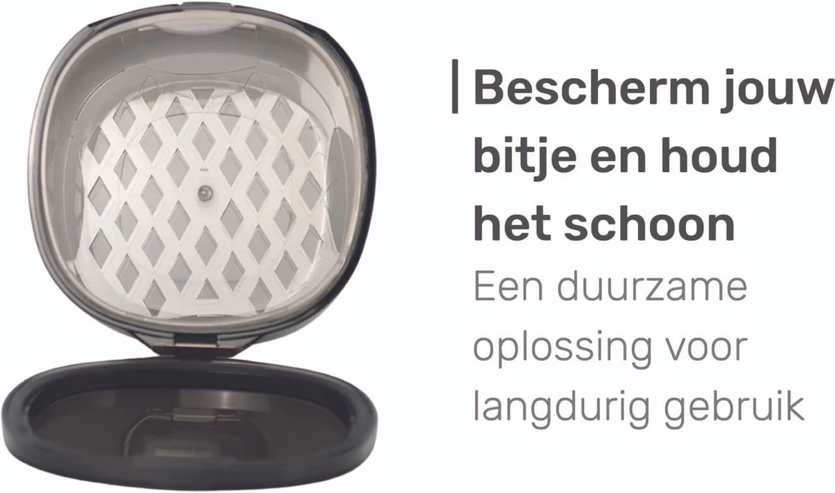 Gebitsbakje - Beugelbakje - Incl. Lekbakje - Roze - Voor - Beugel - Kunstgebit - Prothese - Beugelbakje - Beugeldoosje - Bakje 4 Gebitsbakje - Beugelbakje - Incl. Lekbakje - Roze - Voor - Beugel - Kunstgebit - Prothese - Beugelbakje - Beugeldoosje - Bakje - Afbeelding 2