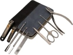 Skeraxo 8-delige Luxe Verschillende Tools - Professioneel Manicure Set & Pedicureset Met Nagelvijl & Nageltang – Behandeling Nagels En Huid -Cosmetica Winkel 1200x901