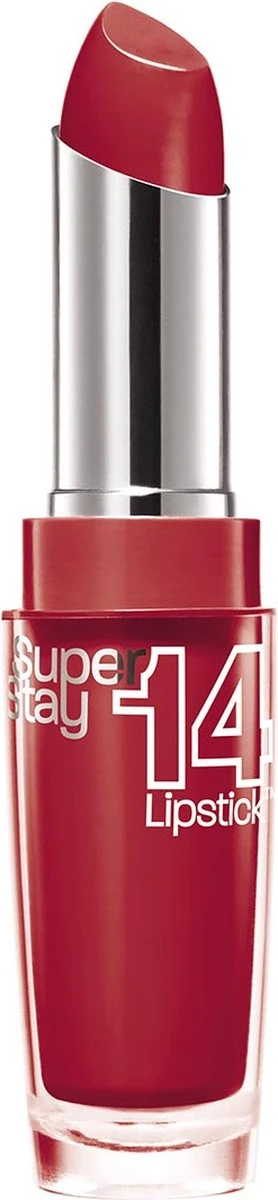 Maybelline SuperStay 14h Lippensift - One Step 510 Non Stop Red - Rood 3 Maybelline SuperStay 14h Lippensift - One Step 510 Non Stop Red - Rood