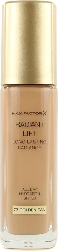 Max Factor Radiant Lift FD - 77 Golden Tan -Cosmetica Winkel 279x1200 5
