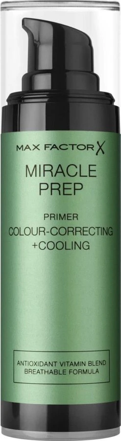 ​Max Factor - Miracle Prep Colour Correcting & Cooling Primer 30 Ml -Cosmetica Winkel 329x1200 1