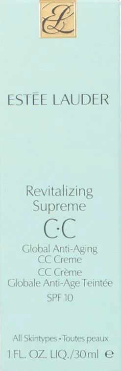 Estée Lauder Revitalizing Supreme SPF10 - CC Cream - 30 Ml -Cosmetica Winkel 392x1200 1