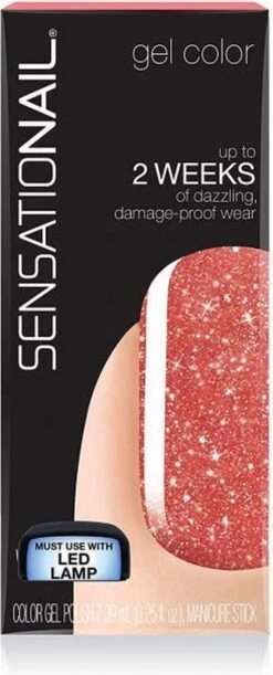 Sensationail Gel Color Nail Polish - Candy Cane Crush -Cosmetica Winkel 485x1200