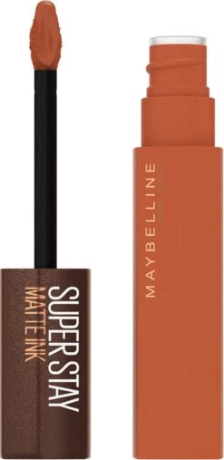 Maybelline SuperStay Matte Ink Lipstick Coffee Collection Limited Edition - 265 Caramel Collector - Nude Lippenstift - 5 Ml -Cosmetica Winkel 585x1200