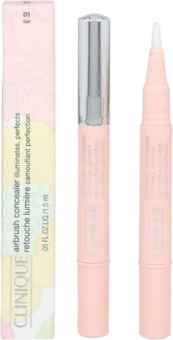 Clinique - Airbrush Concealer Brightening Corrector 1.5 Ml 01 Fair - 26 Clinique - Airbrush Concealer Brightening Corrector 1.5 Ml 01 Fair - -Cosmetica Winkel 613x1200 1