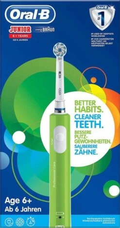 Oral B Oral-B Junior 6+ - Elektrische Tandenborstel - Paars & Groen DUOSET 11 Oral B Oral-B Junior 6+ - Elektrische Tandenborstel - Paars & Groen DUOSET -Cosmetica Winkel 635x1200 1