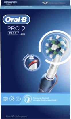 Oral B Oral-B Pro 2 2700 CrossAction - Elektrische Tandenborstel - Blauw, Wit 23 Oral B Oral-B Pro 2 2700 CrossAction - Elektrische Tandenborstel - Blauw, Wit -Cosmetica Winkel 717x1200