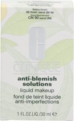 Clinique Anti Blemish Solutions Liquid Foundationl - 06 Fresh Sand -Cosmetica Winkel 730x1200