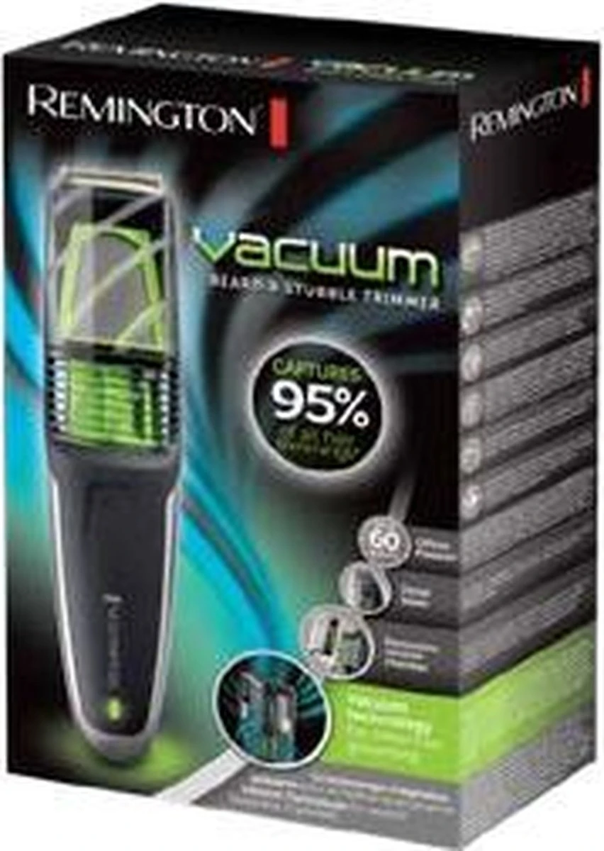 Remington MB6850 Vacuum Baardtrimmer - Zwart 4 Remington MB6850 Vacuum Baardtrimmer - Zwart - Afbeelding 2