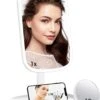 HighHome - Make Up Spiegel Met Led Verlichting - Inclusief 10x Spiegel - 3 Warmtes - 360 °C Draaibaar 2 HighHome - Make Up Spiegel Met Led Verlichting - Inclusief 10x Spiegel - 3 Warmtes - 360 °C Draaibaar -Cosmetica Winkel 976x1200