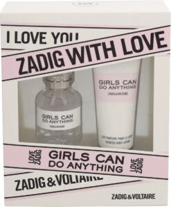 Zadig & Voltaire Girls Can Do Anything Giftset - 30 Ml Eau De Parfum + 75 Ml Bodylotion - Geurengeschenkset -Cosmetica Winkel 993x1200